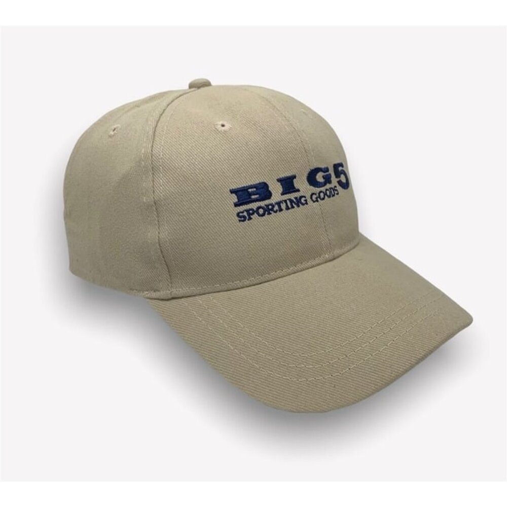 Big 5 Sporting Goods  Baseball Cap Hat 100% Cotton, Beige Color , New Condition